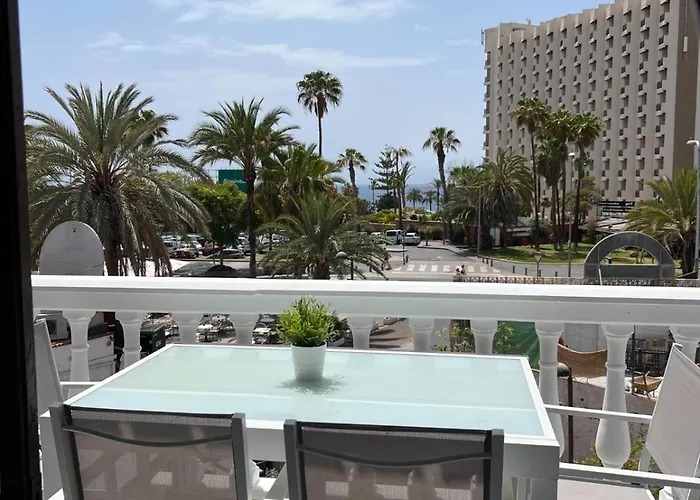 New! Sea View With Aircon In Center Of Americas Appartement Playa de las Américas