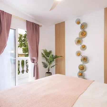 아파트 New! Sea View With Aircon In Center Of Americas *